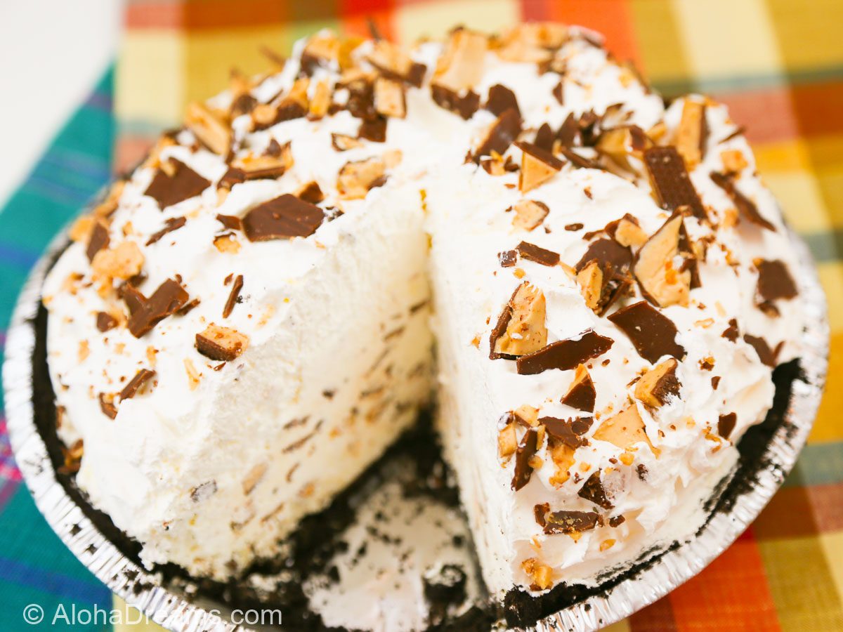 Heath Bar Freezer Pie