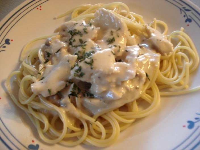 Slow Cooker Italian Chicken Alfredo