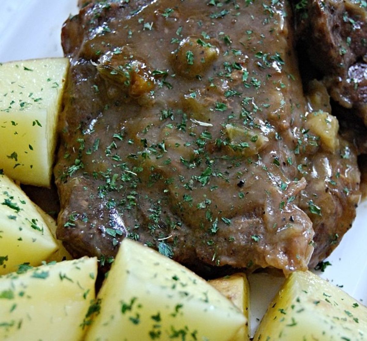 Slow Cooker Round Steak