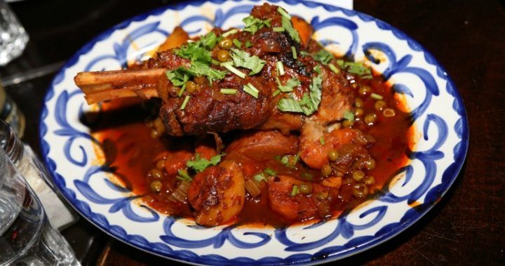 Heavenly lamb shank casserole