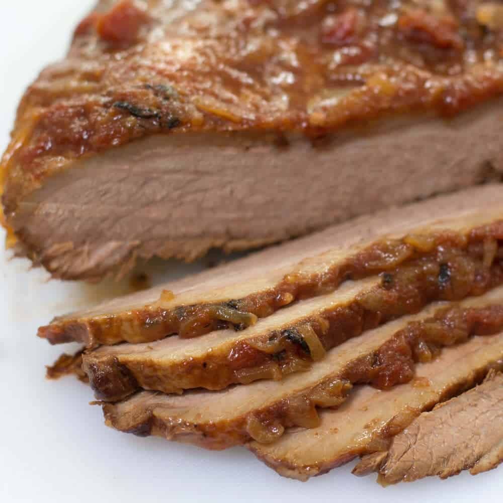 Slow Cooker Jewish Style Sweet and Sour Brisket