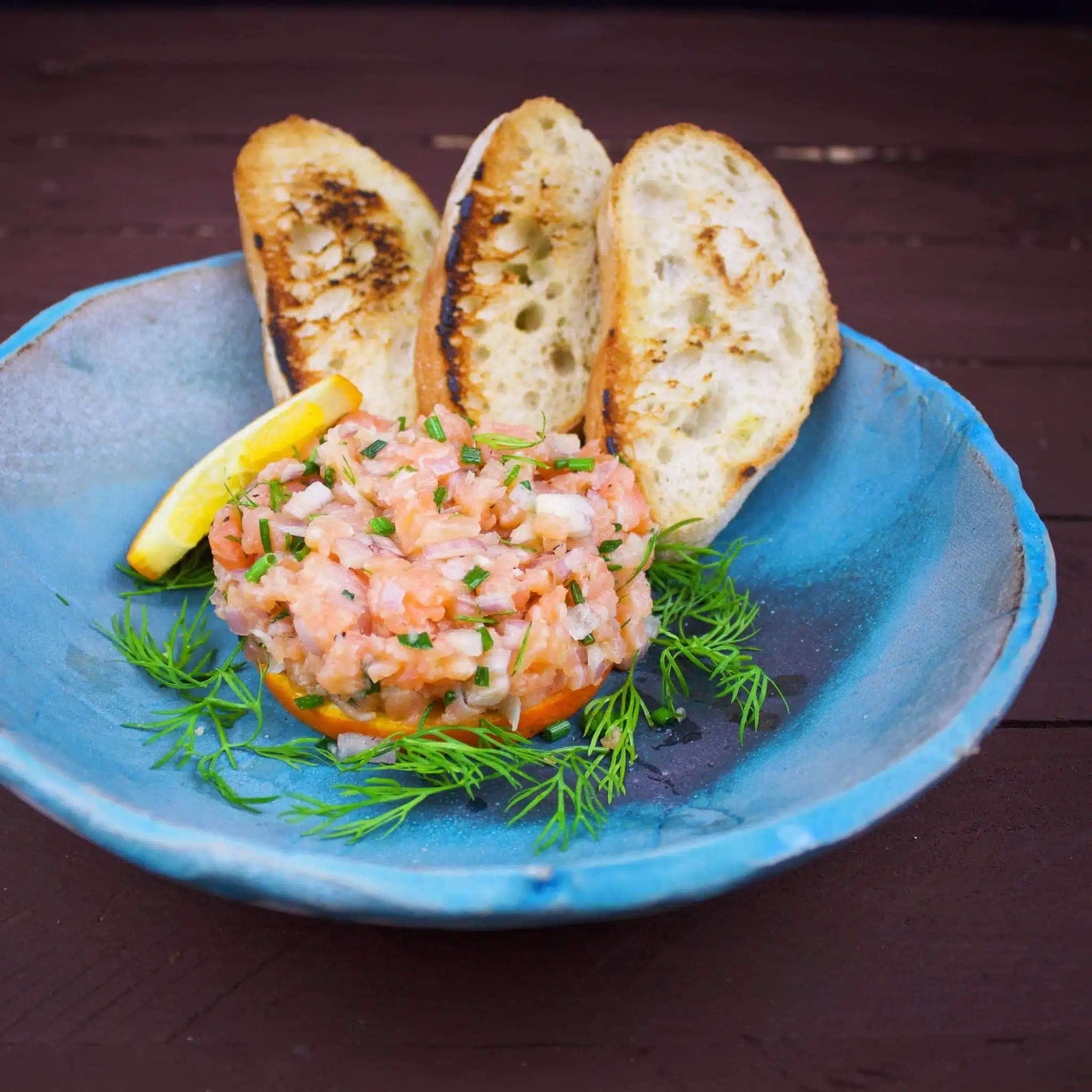 Salmon Tartare Spread