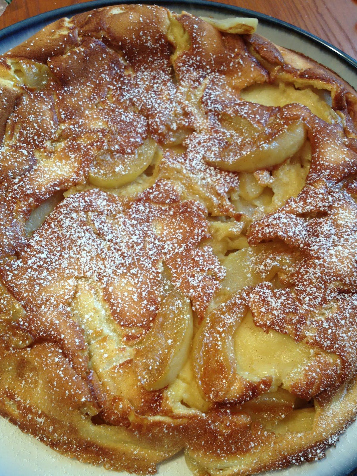 German Apple Oven Pancake