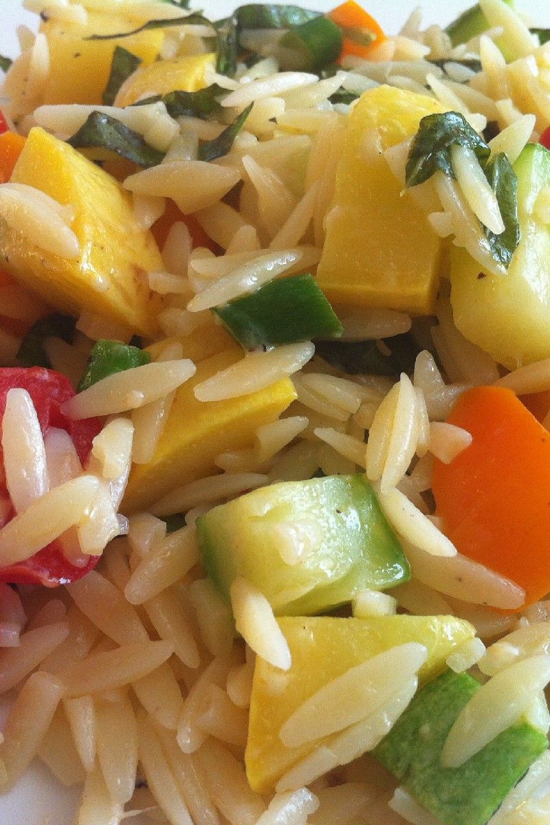 Vegetarian Lime Orzo