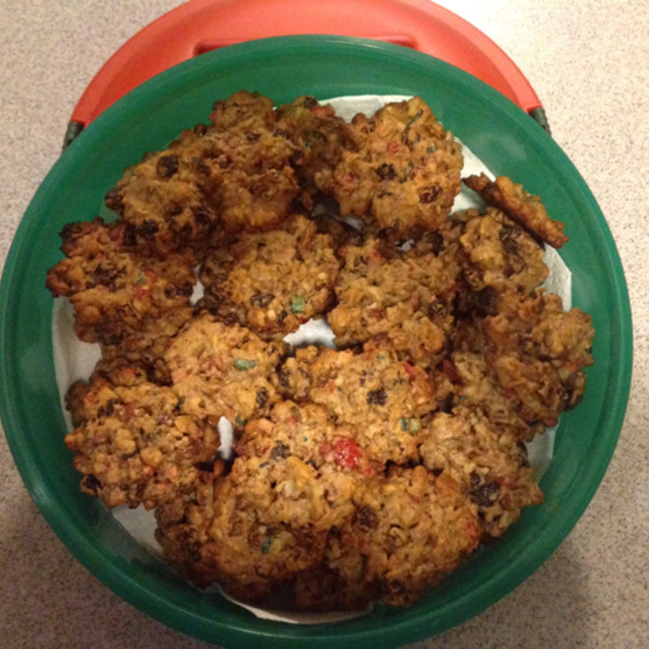 Vegan Fruitcake Cookies