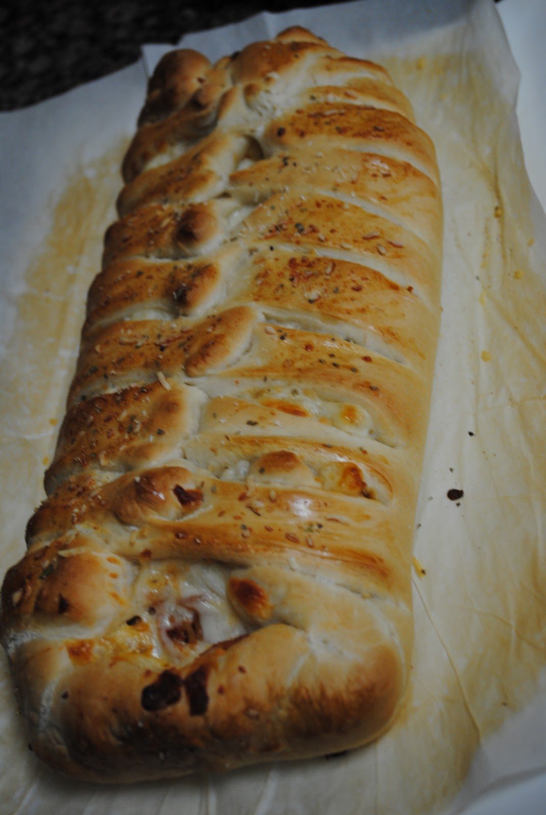Delicious Spaghetti Bread