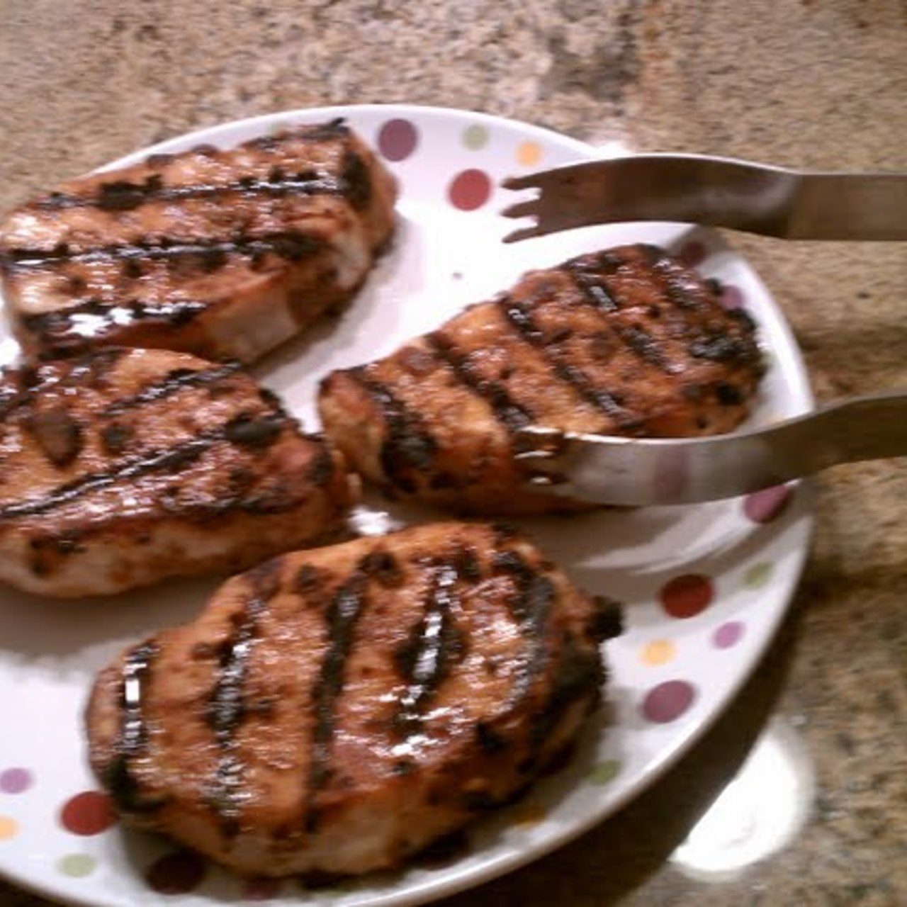 Smoky Grilled Pork Chops