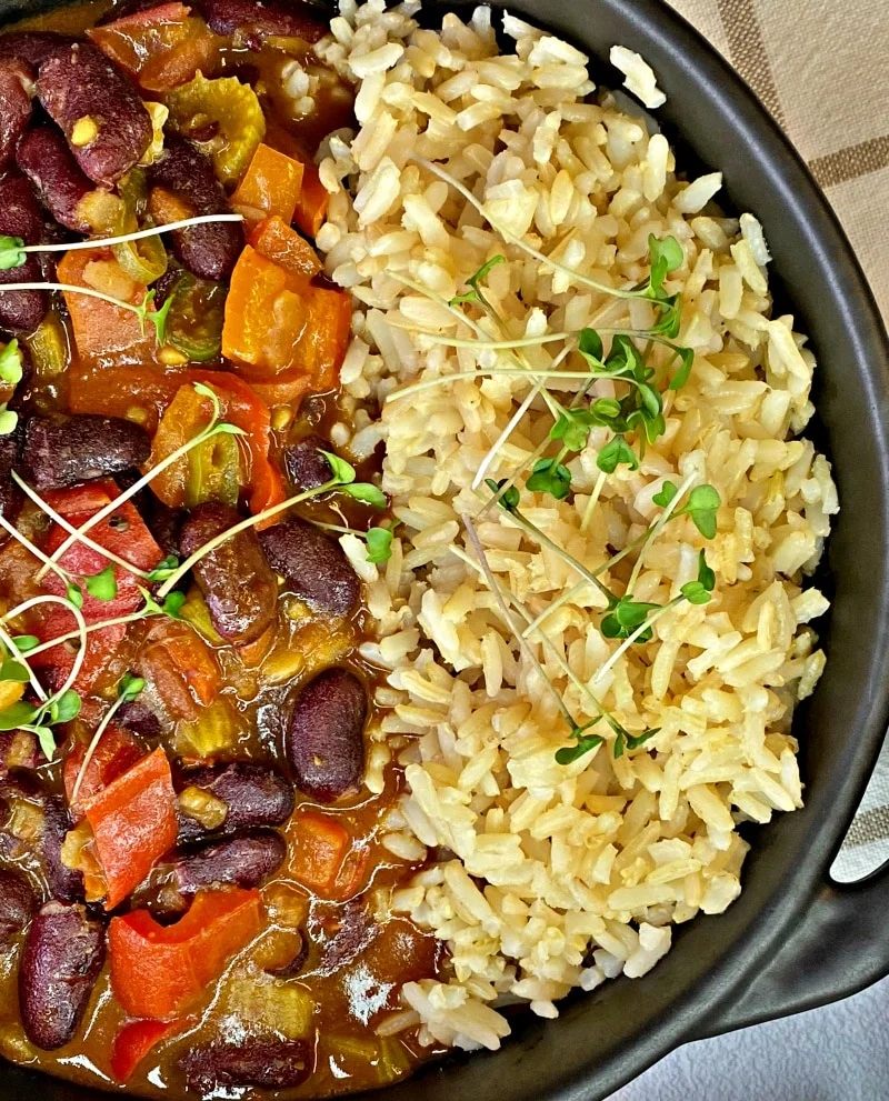 Healthy Red Beans and Rice