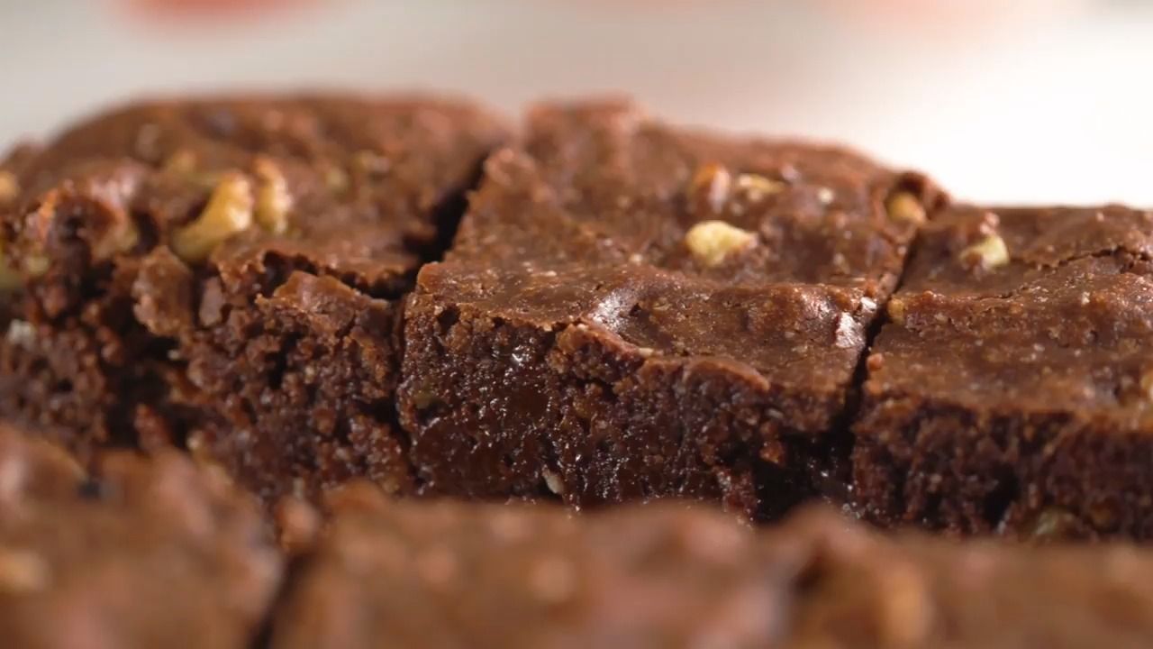 Ghirardelli One-Bowl Flourless Brownies