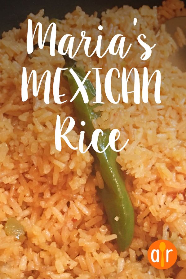 Maria's Mexican Rice