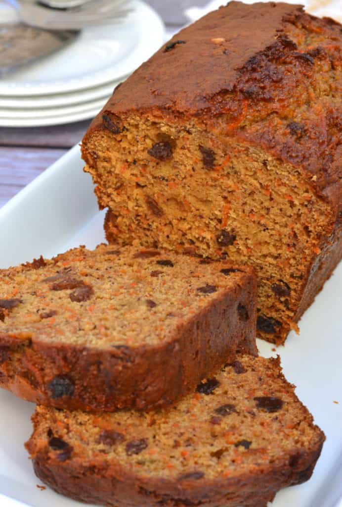 Carrot Raisin Bread - Crafty Cooking Mama
