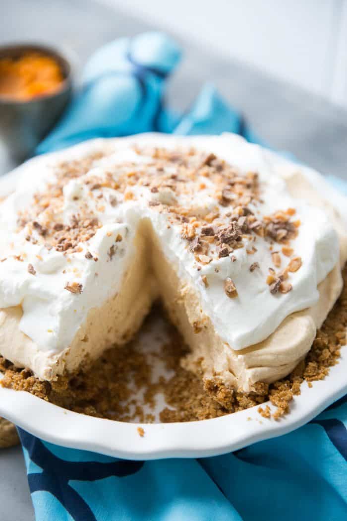Creamy No Bake Pumpkin Pie