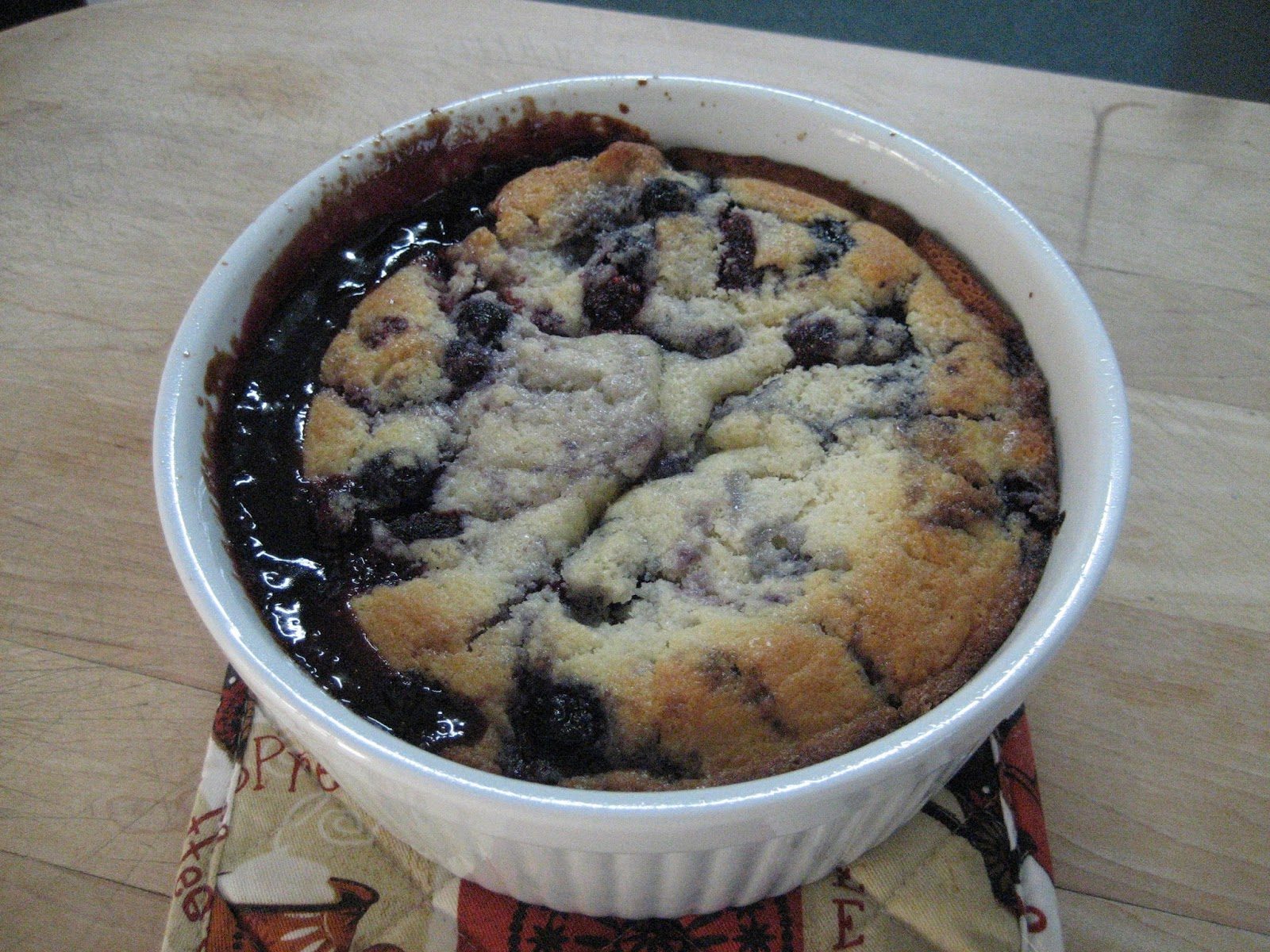 Blueberry & Raspberry Cobbler