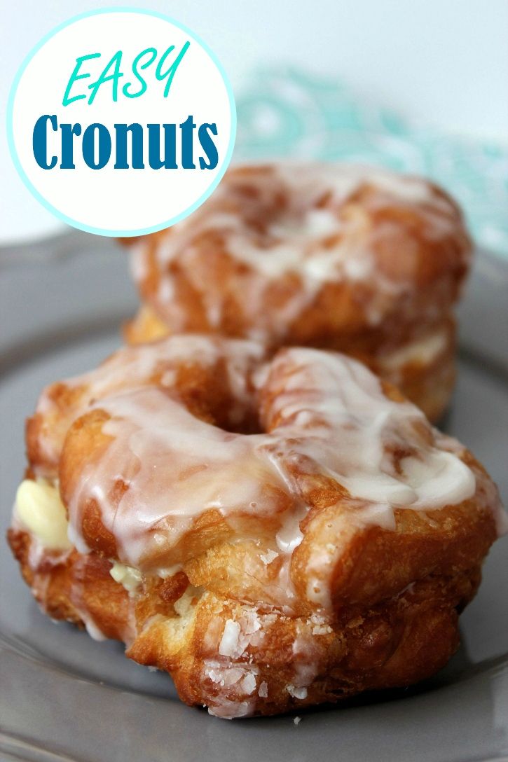 Easy Cronuts