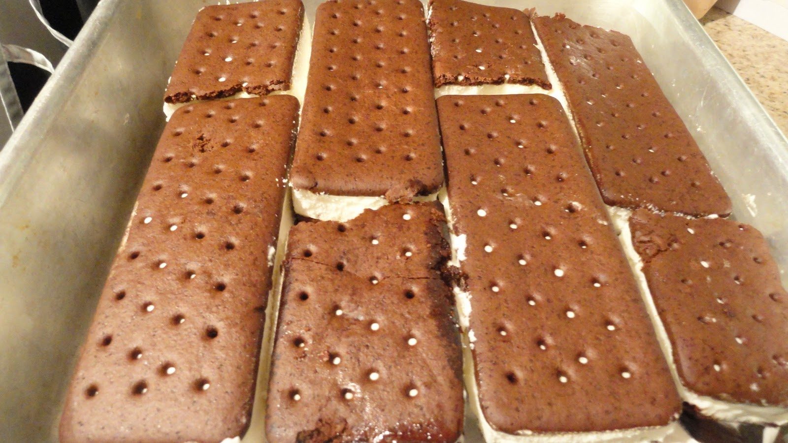 Ice Cream Sandwich Dessert