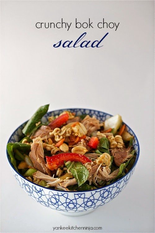 Crunchy bok choy salad