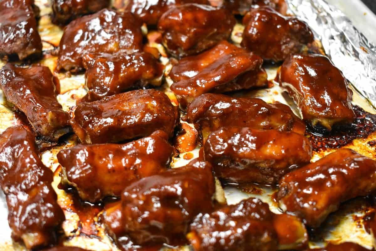 Baked Barbecue Pork Riblets