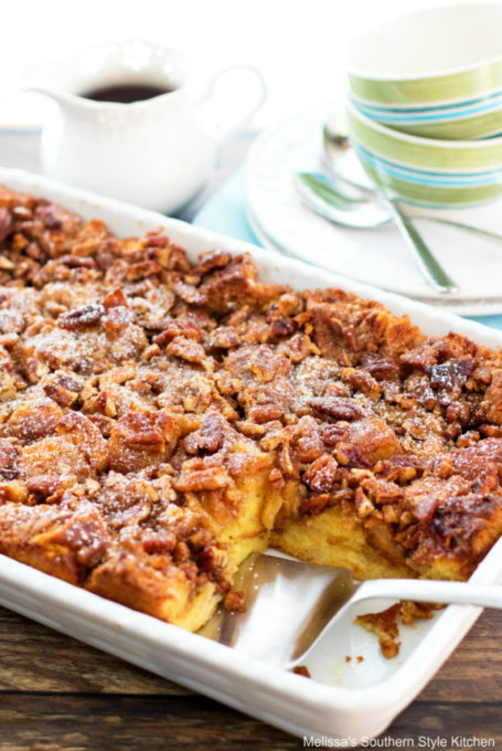 Praline Pecan French Toast Casserole