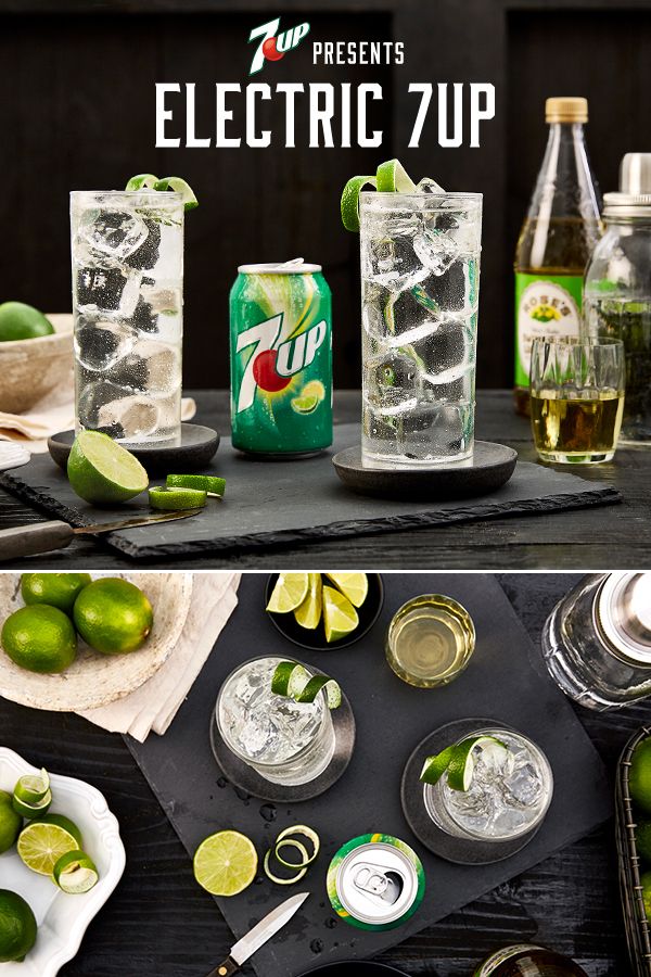 Electric 7UP Drink