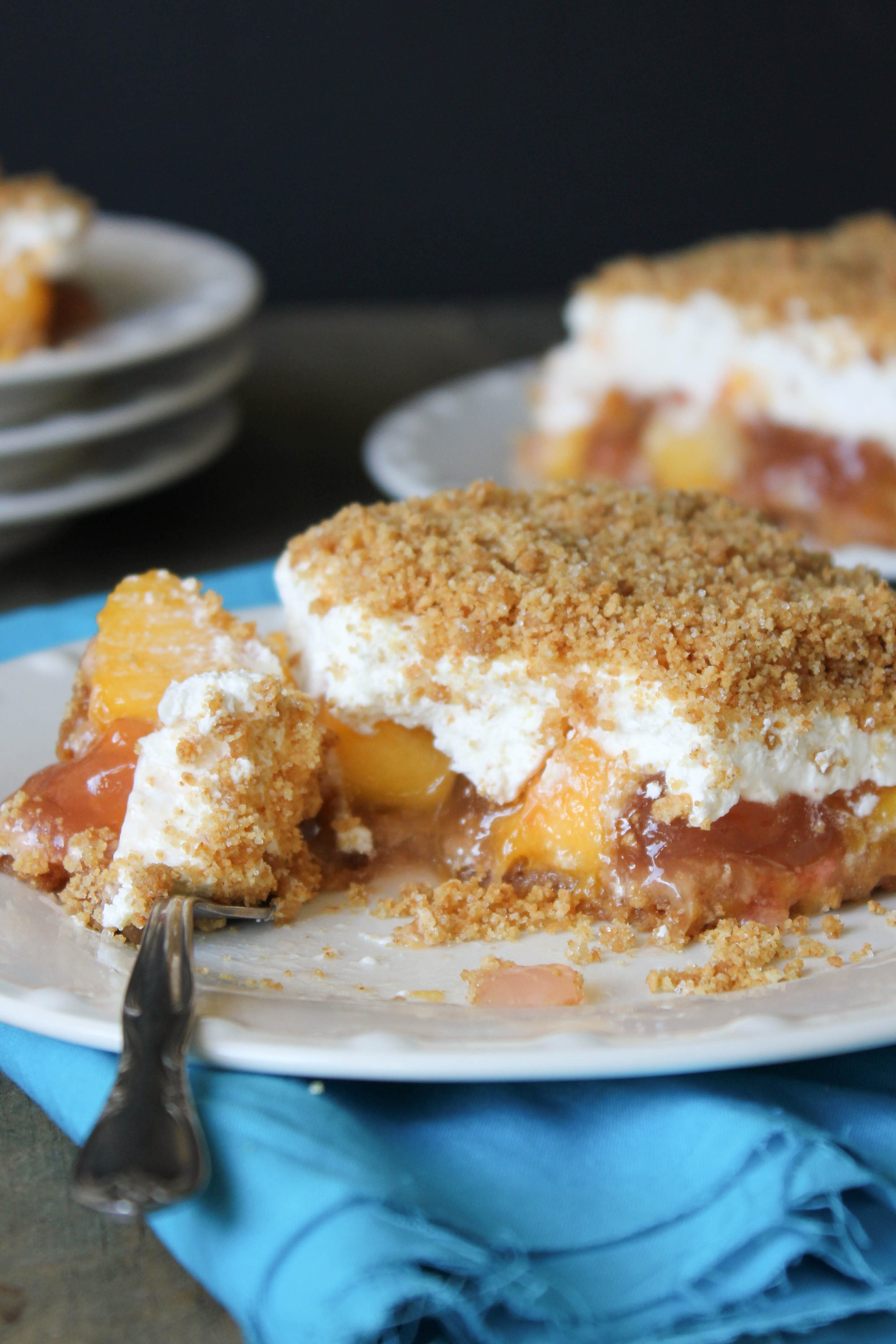 Fresh Peach Dessert