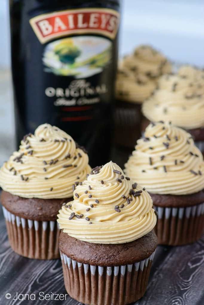 Baileys Irish Cream Cupcakes