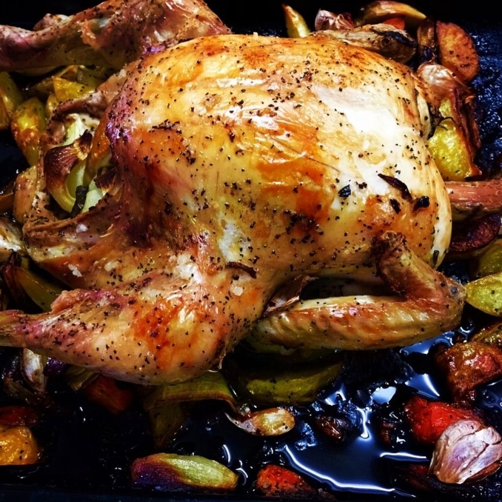 Stupid Simple Roast Chicken