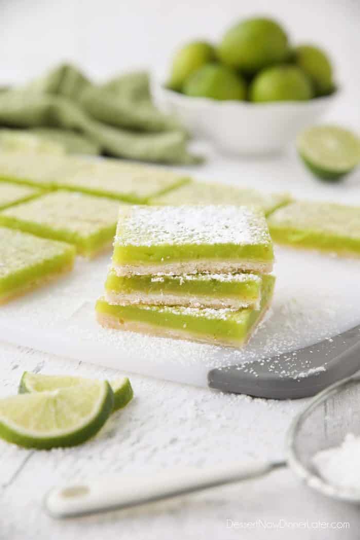 Delicious Lime Bars