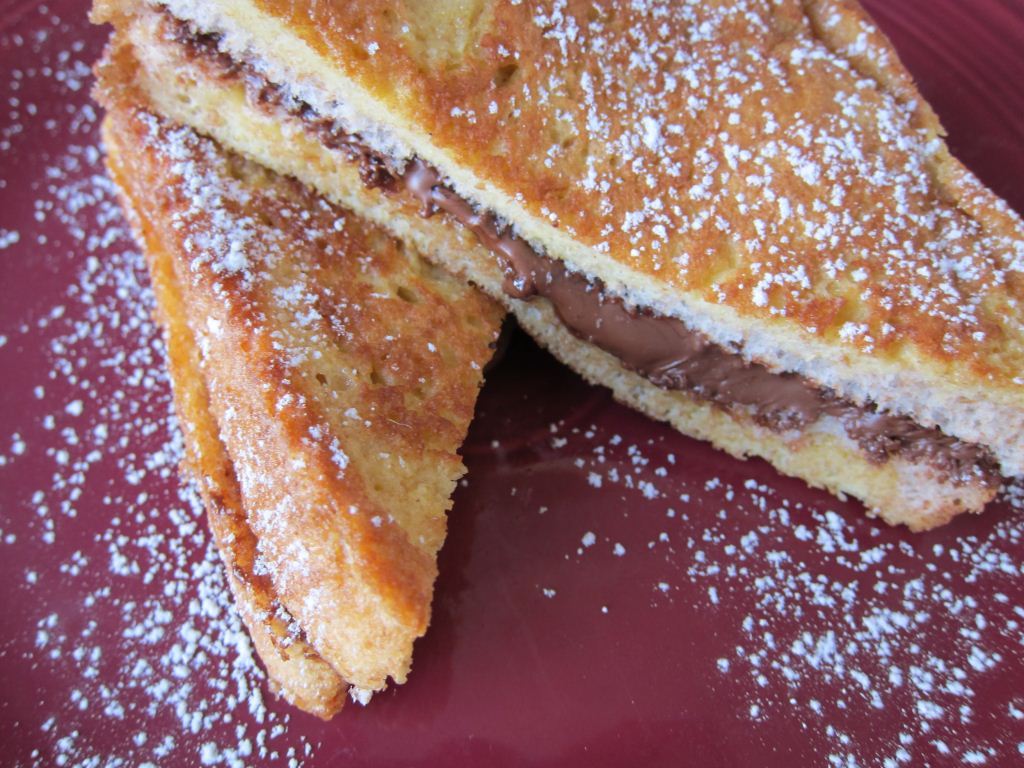 French Chocolate Hazelnut Toast