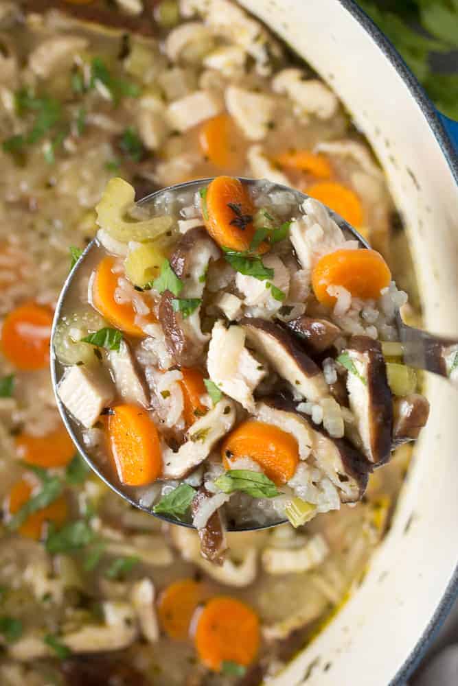 Turkey and Rice Soup