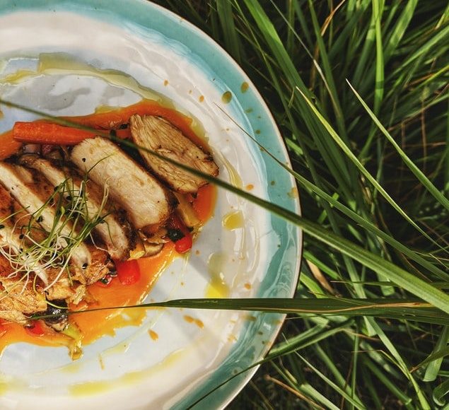 Rosemary Chicken with Orange-Maple Glaze