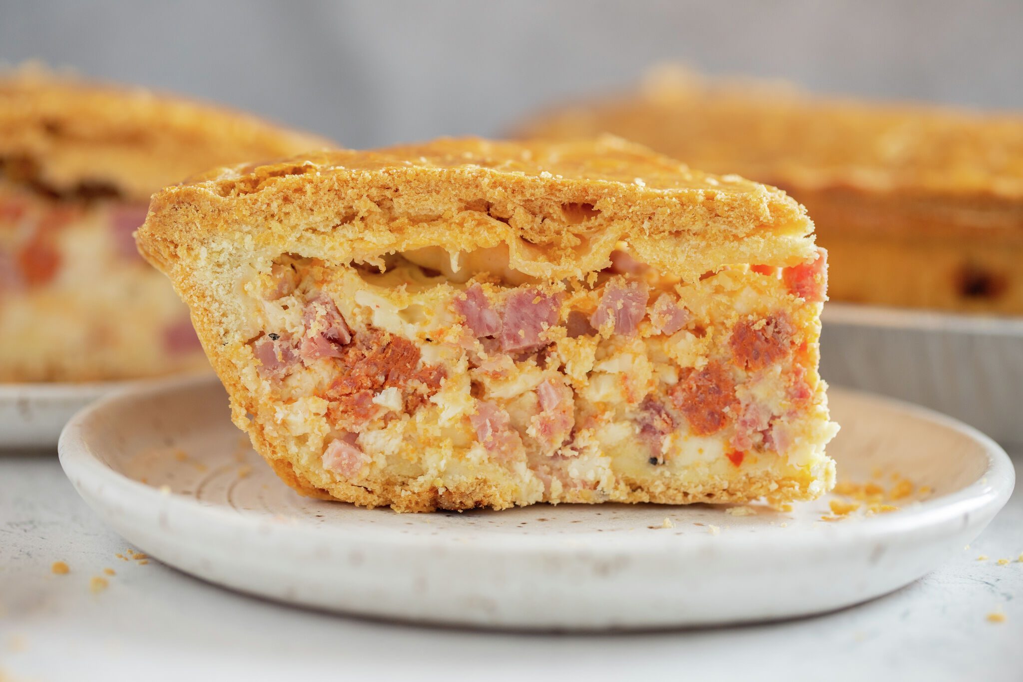Pizzagaina: Italian Ham Pie
