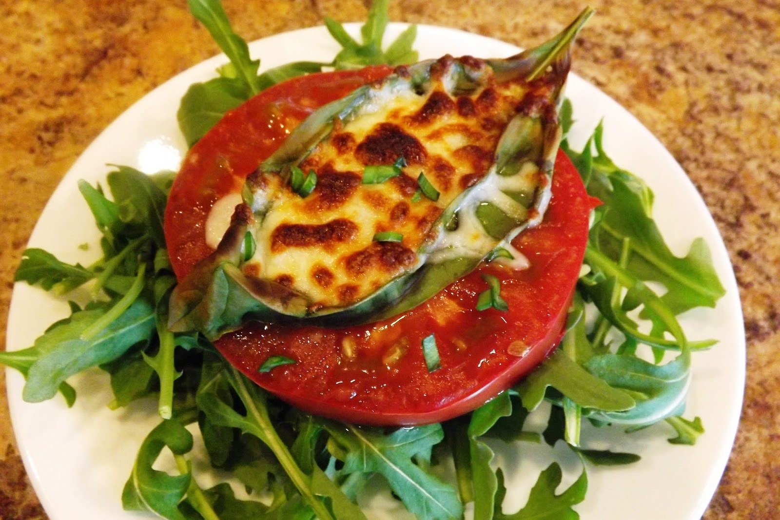 Baked Caprese Salad
