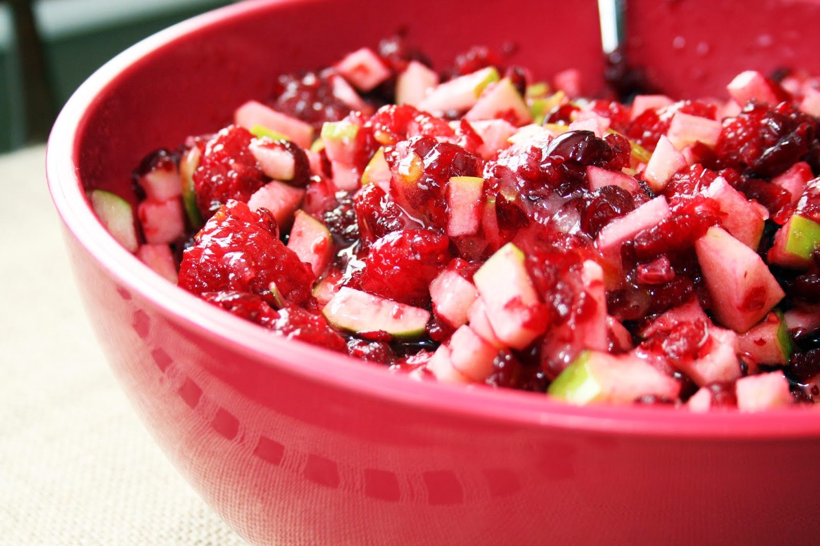 Cranberry Apple Relish