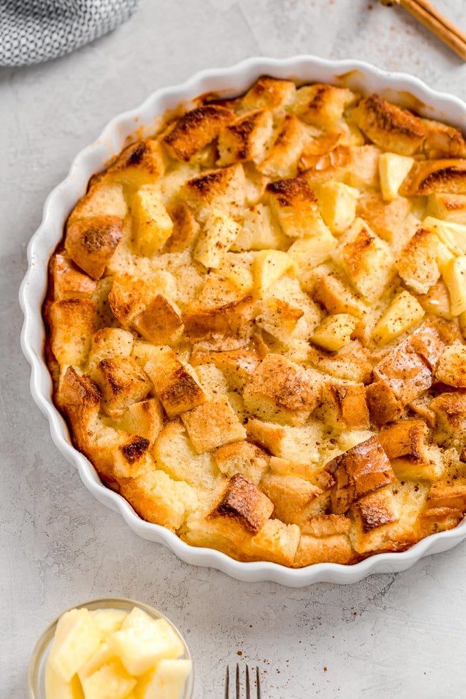 Pineapple Bread Pudding