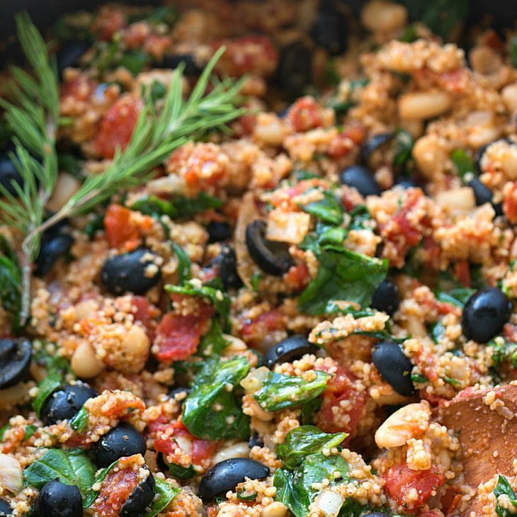 Simple Greek Couscous