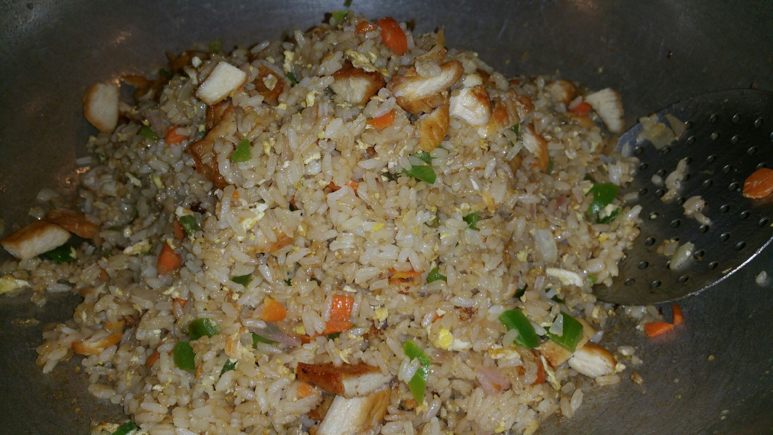 Chicken Fried Rice Dish