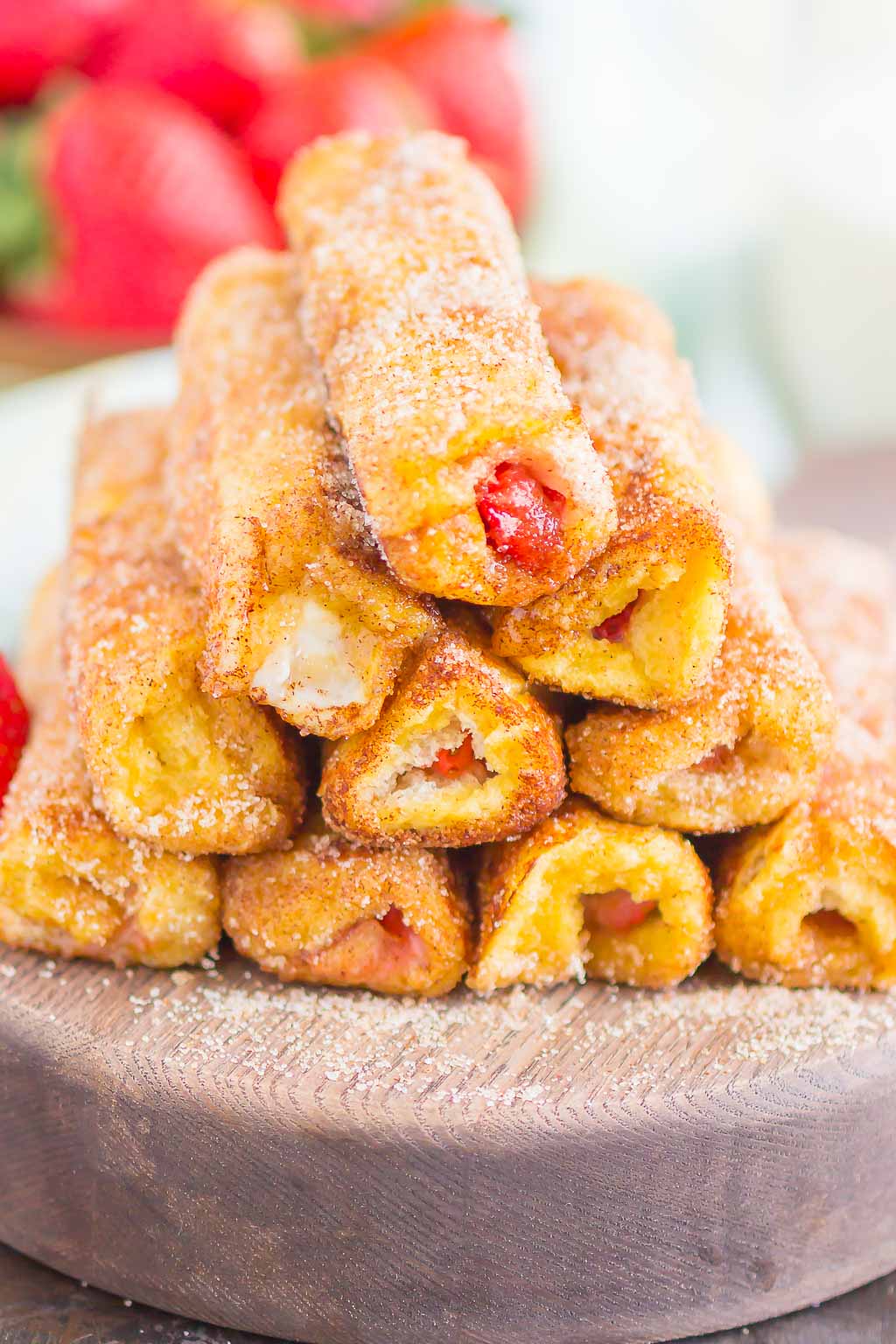 French Toast Roll Ups
