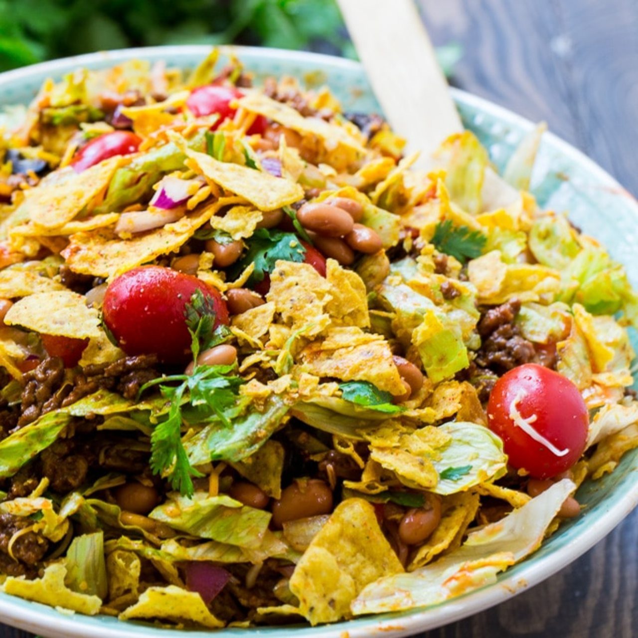 Spicy Doritos Taco Salad