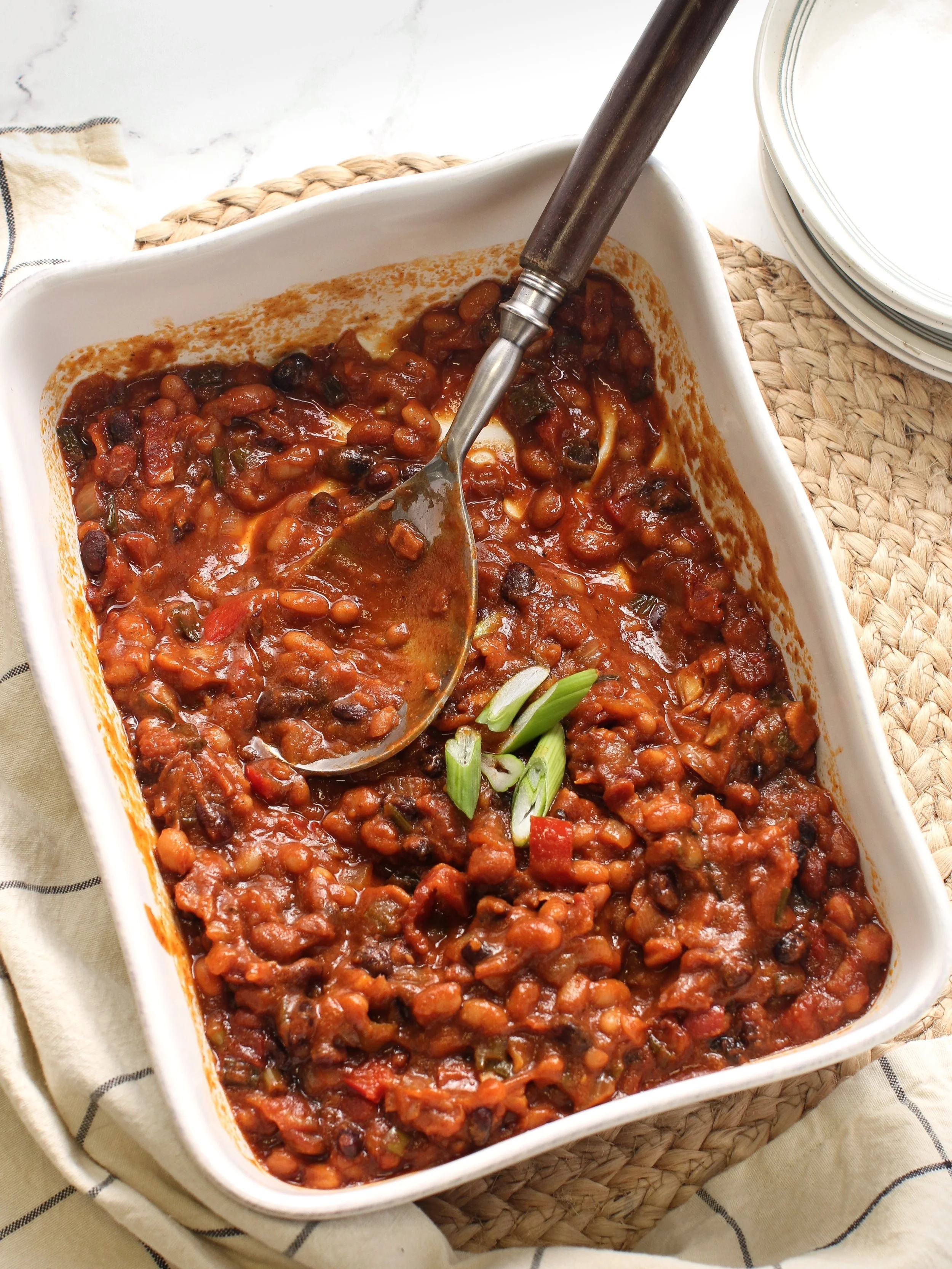 Delicious Texas Style Baked Beans