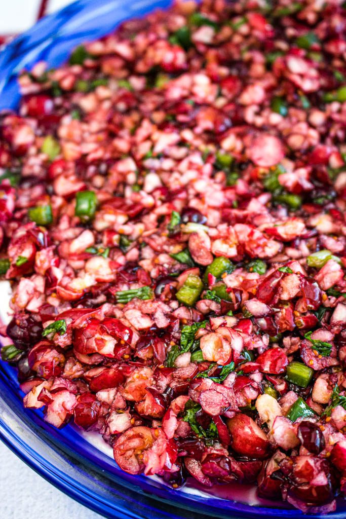 Cranberry Jalapeno Cream Cheese Dip