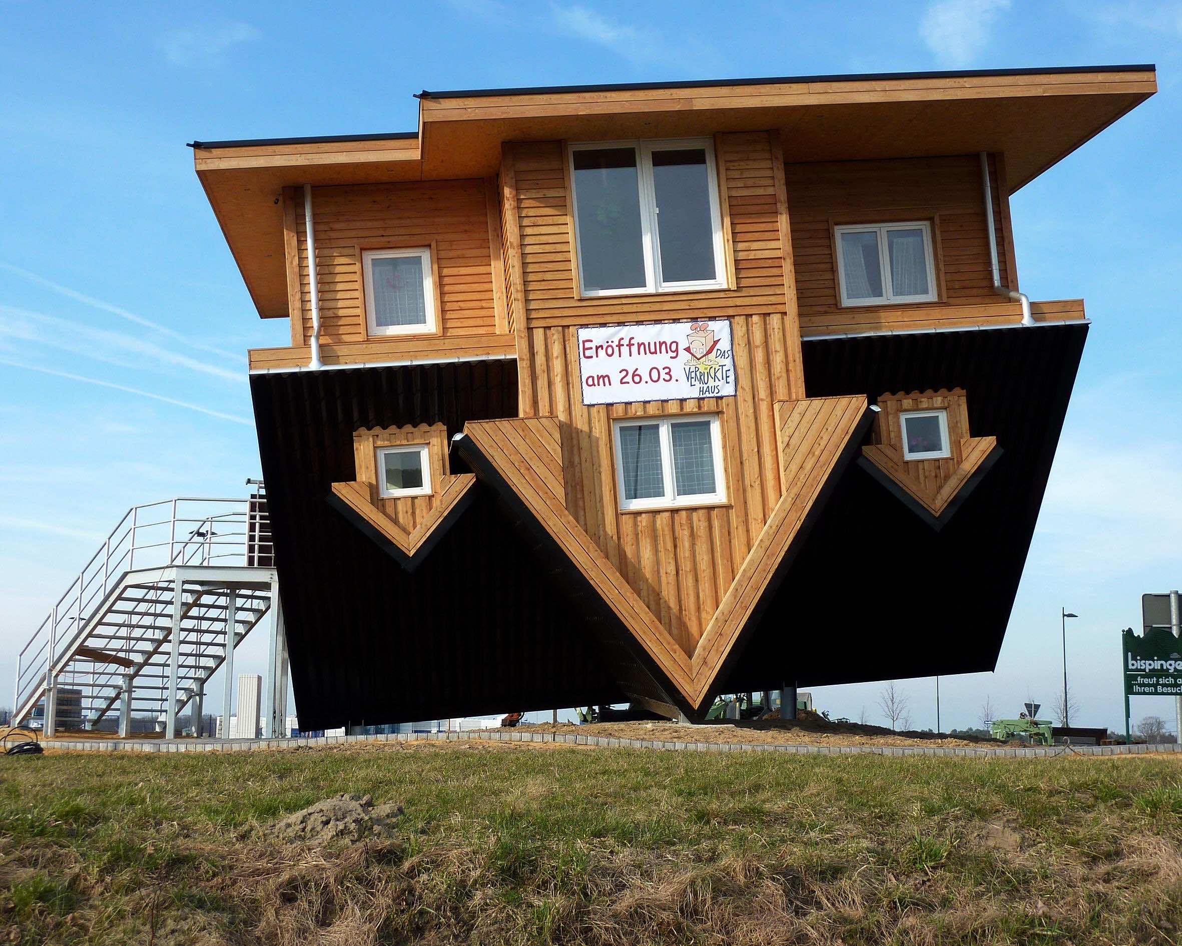 Upside Down House in Germany