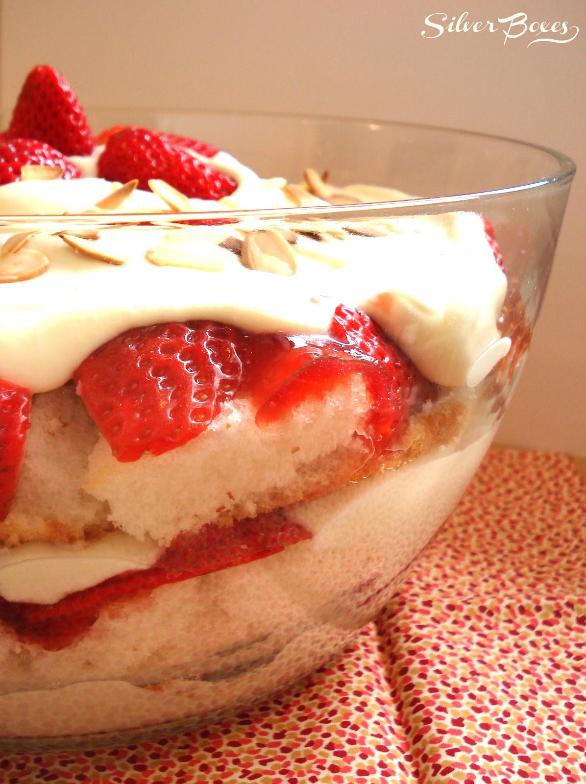 Strawberries & Cream Trifle