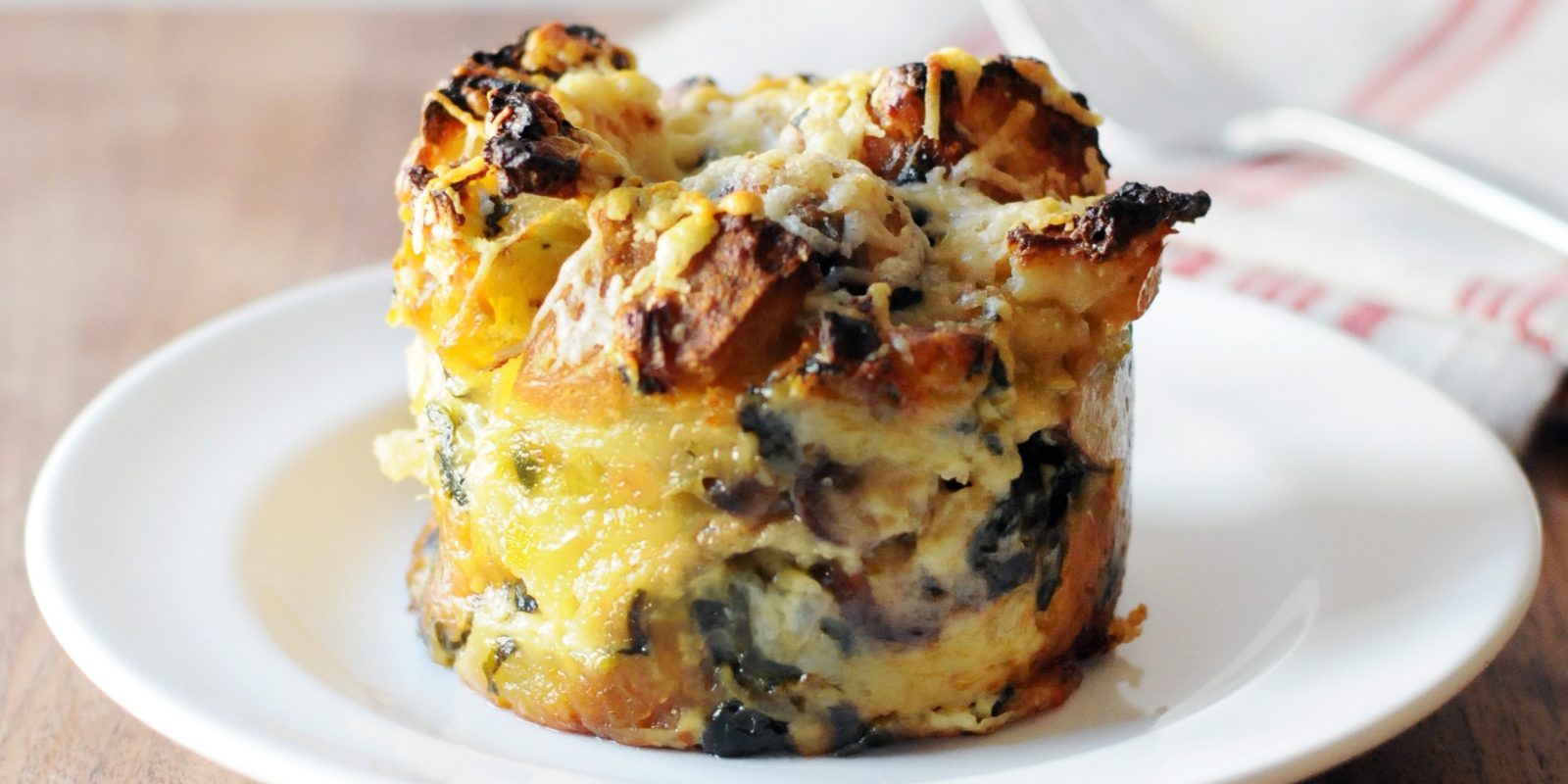 Savory Stuffing Bread Pudding