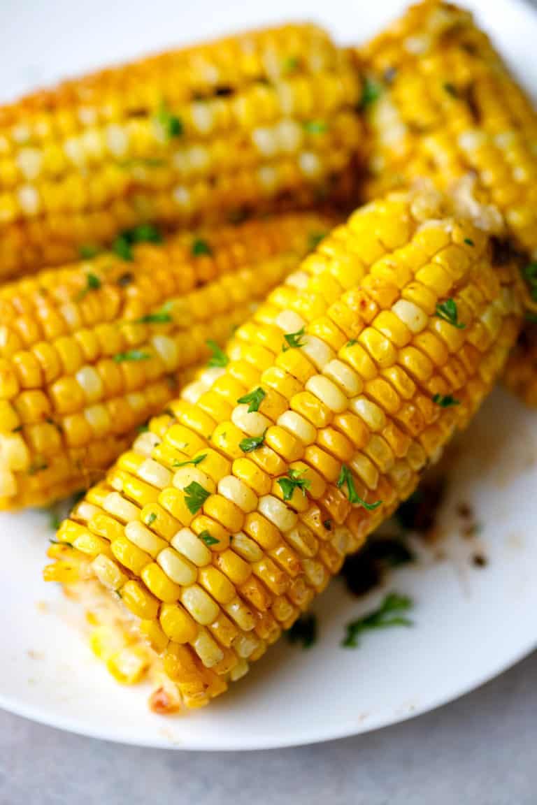 Easy Baked Corn On The Cob