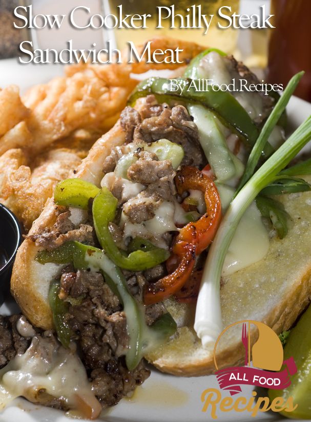 Delicious Slow Cooker Philly Steak Sandwiches