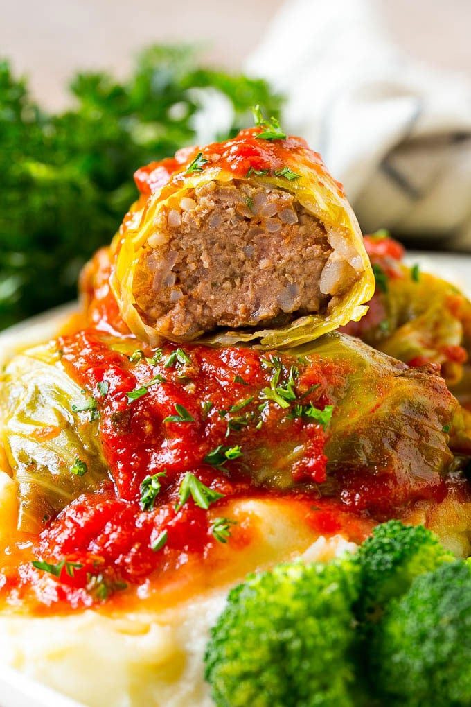 Easy Stuffed Cabbage Rolls