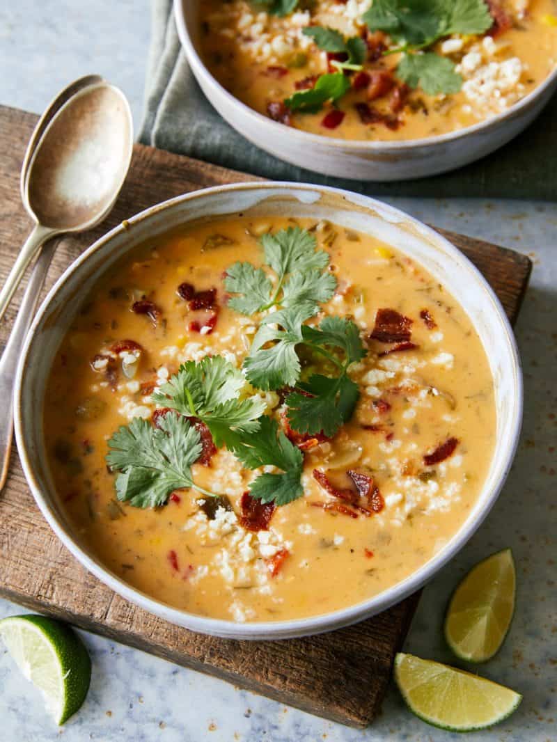Delicious Roasted Corn Chowder