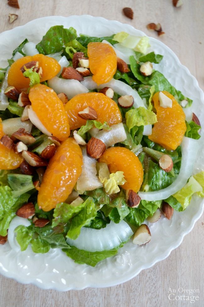 Orange Almond Salad