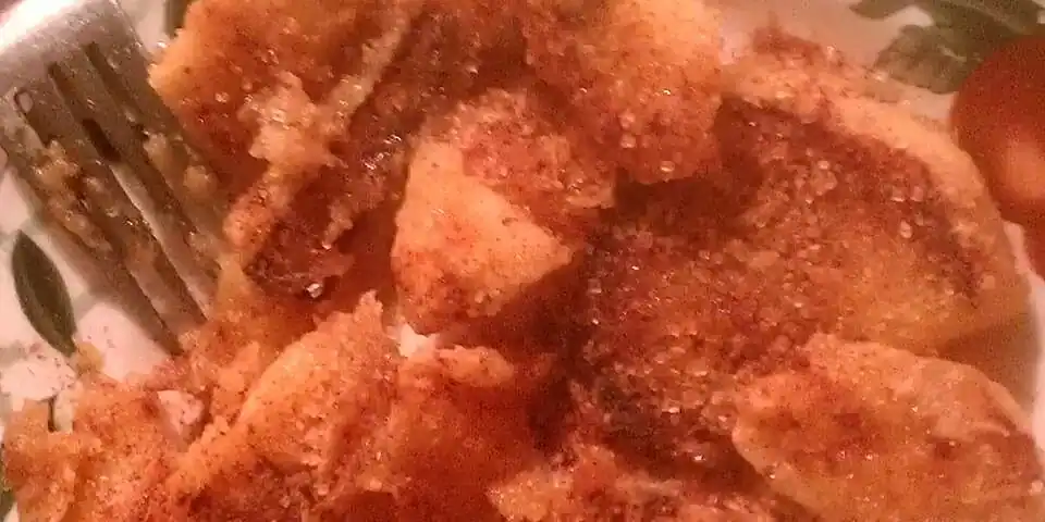 Fried Quinces in the manner of the Countess