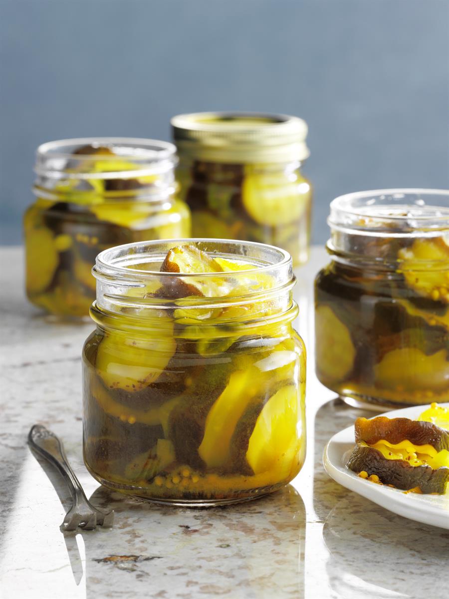 Sweet Chunk Zucchini Pickles